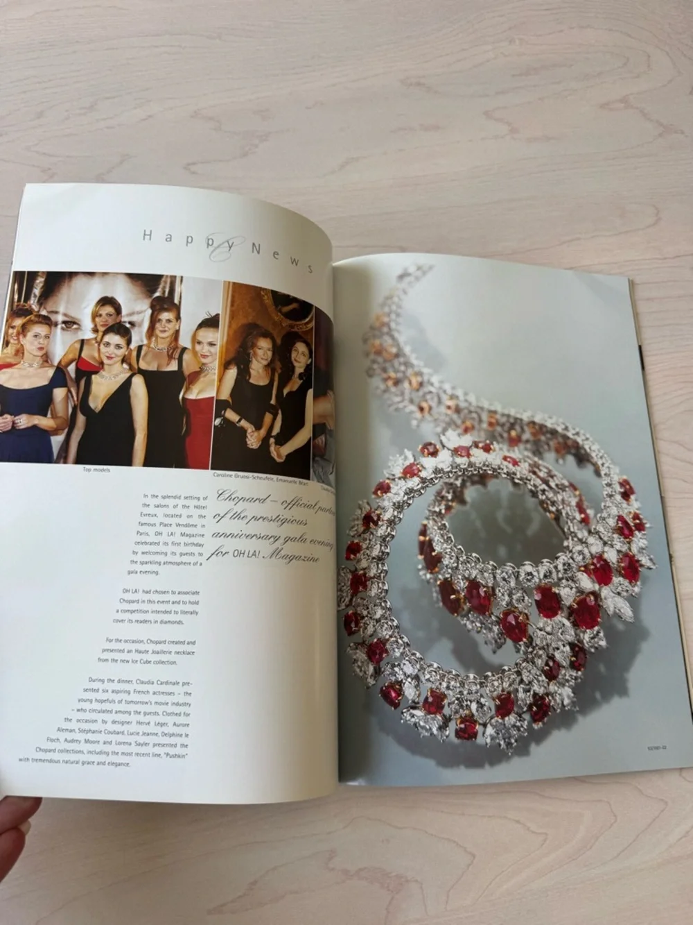 CHOPARD Collection Happy News #10 Vintage Rare Catalog Magazine Book 1999-2000